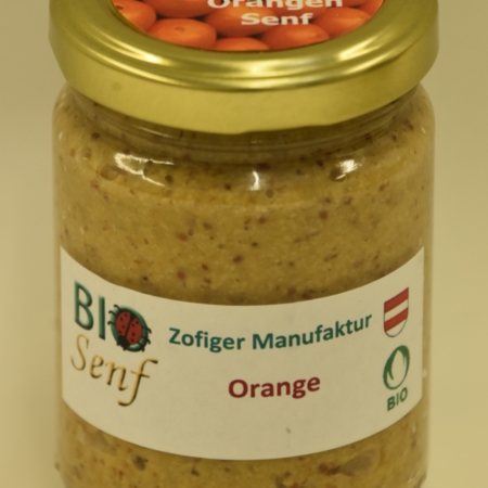 Zofiger Manufaktur Bio-Senf Orange